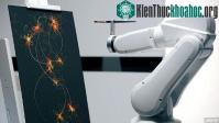 Ảnh Robot vẽ tranh đẹp như họa sỹ