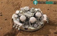 Ảnh Robot đổ bộ có thể đã chết trên sao Hỏa vì mở dù sớm