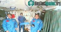 Ảnh Thần Châu 10 thử nghiệm lắp ghép thủ công trên quỹ đạo