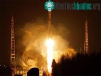 Ảnh Nga phóng tên lửa Soyuz mang vệ tinh Glonass-M