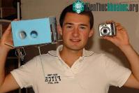 Ảnh Sinh viên cho camera "thăng thiên" để chụp ảnh địa cầu