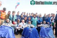 Ảnh Ba phi hành gia từ ISS về trái đất an toàn