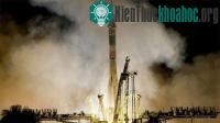 Ảnh Nga phóng tàu vũ trụ đưa 3 nhà du hành lên ISS