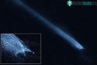 Ảnh Hubble chụp cảnh hai thiên thể va chạm