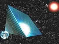 Ảnh EADS Astrium xây nhà máy điện mặt trời trên vũ trụ