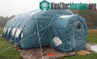 Ảnh Thử nghiệm lều gấp đặc biệt dùng trên mặt trăng