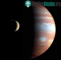 Ảnh Tàu New Horizons quan sát những tia chớp trên bề mặt sao Mộc