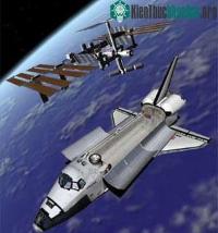 Ảnh Tàu vũ trụ Atlantis cập bến ISS suôn sẻ