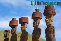 Ảnh Tiết lộ bí ẩn vết tích trên những chiếc "mũ đá" tại đảo Phục Sinh