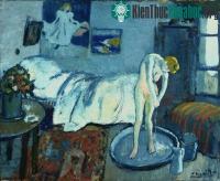 Ảnh Người đàn ông bí ẩn trong bức tranh người phụ nữ đang tắm của Picasso