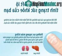 Ảnh Móng tay tiết lộ sức khỏe của bạn
