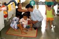 Ảnh Răng lọt vào phổi do lên cơn động kinh