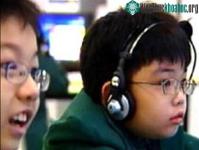 Ảnh Singapore: chữa cận thị bằng rèn luyện trí não