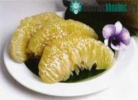 Ảnh Ăn bưởi chữa viêm lợi