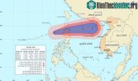 Ảnh Bão Krosa giật cấp 13 tiến vào biển Đông