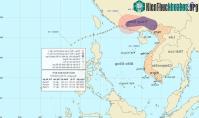 Ảnh Bão Usagi đang lao vào cửa ngõ Hồng Kông