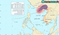 Ảnh Bão Utor sẽ gây mưa lớn ở các tỉnh đông bắc