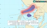 Ảnh Trưa nay bão số 7 sẽ tiến vào biển Đông