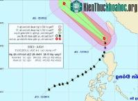 Ảnh Bão Noul không vào biển Đông