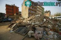 Ảnh Nepal vẫn rung chuyển vì dư chấn, sau một tháng động đất