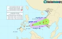 Ảnh Áp thấp nhiệt đới mạnh lên thành bão