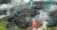 Ảnh Dung nham nuốt chửng nhà dân ở Hawaii