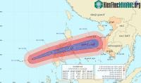 Ảnh Siêu bão Haiyan tiến vào biển Đông