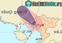 Ảnh Bão Haiyan suy yếu dần và đi sang Trung Quốc