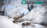 Ảnh Dùng mền trùm dãy Alps