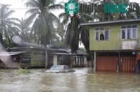 Ảnh Malaysia: Mưa lũ lớn làm 1.500 người phải lánh nạn