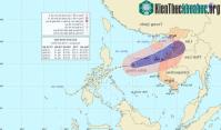 Ảnh Đêm mai bão Sơn Tinh đổ bộ vào miền Trung