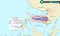 Ảnh Bão số 7 diễn biến phức tạp, gây mưa to diện rộng