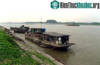Ảnh 70% diện tích vùng cửa sông Hồng bị nguy hiểm