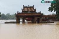 Ảnh Cố đô Huế ngập sâu