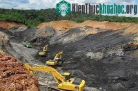 Ảnh Trồng rừng trên mỏ than