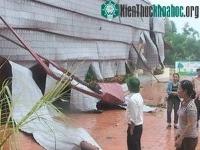 Ảnh Cuồng phong tàn phá khu vực thủy điện Lai Châu