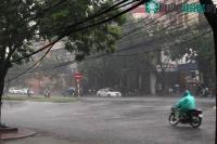 Ảnh Không khí lạnh gây mưa, dông nguy hiểm tại Bắc và Trung Bộ
