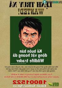 Ảnh ENV ban bố 'lệnh truy nã' để bảo vệ động vật
