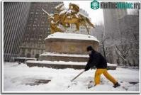 Ảnh Tuyết lớn kỷ lục ở New York