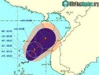 Ảnh Bão số 2 uy hiếp từ Hà Tĩnh đến Ninh Thuận
