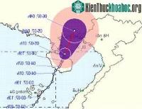 Ảnh Bão cấp 8 sẽ ảnh hưởng Đông Bắc Bộ