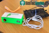 Ảnh Sạc điện thoại bằng năng lượng mặt trời kể cả ban đêm