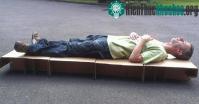 Ảnh Làm giường từ bìa các-tông
