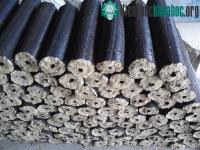 Ảnh Ép trấu thành chất đốt chất lượng cao