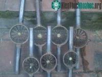 Ảnh Sáng chế dao chẻ, máy lột nan nứa đan phên