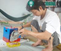 Ảnh Máy thái hành tỏi ớt của anh thợ thạch cao