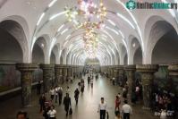 Ảnh Sững sờ trước hệ thống tàu điện ngầm đồ sộ và hiện đại của Triều Tiên