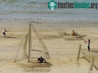 Ảnh Chiêm ngưỡng những bức tranh 3D tuyệt đẹp trên cát