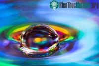 Ảnh Hình ảnh "ảo giác" từ những giọt nước chụp cận cảnh