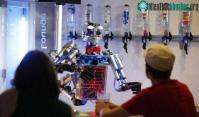 Ảnh Robot phục vụ quán ăn